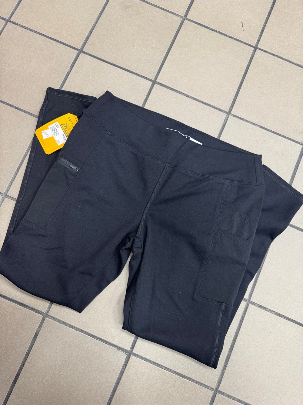 Carhartt Women’s Black Utility Joggers with Cargo Pockets